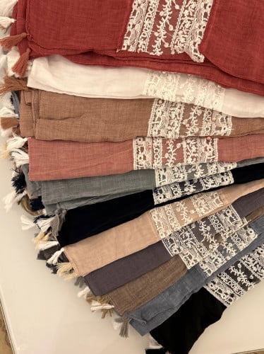 طرحه لينن مطرزه