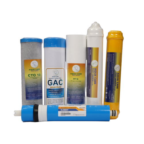 طقم فلاتر 6 مراحل سنوي (غيار سنتين )