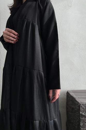 U91 - عبايه مع طرحه