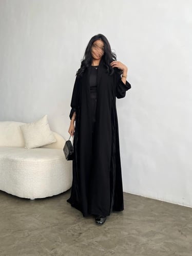 U1 - عبايه كلوش مع مخمل