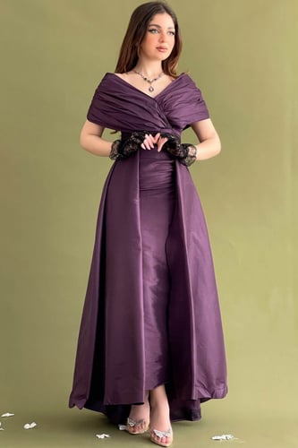 فستان طويل شانتون