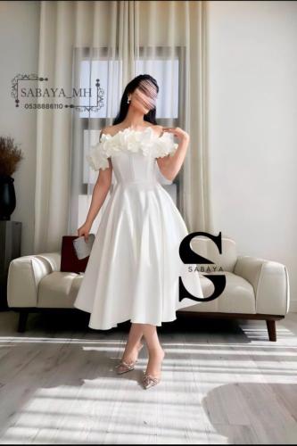 فستان سكري اوف شولدرز