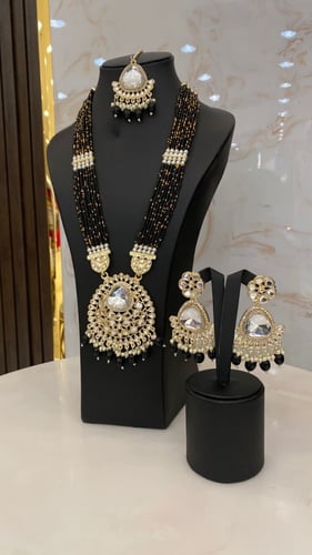 طقم إكسسوار هندي | فخامة بتصاميم تراثية راقية