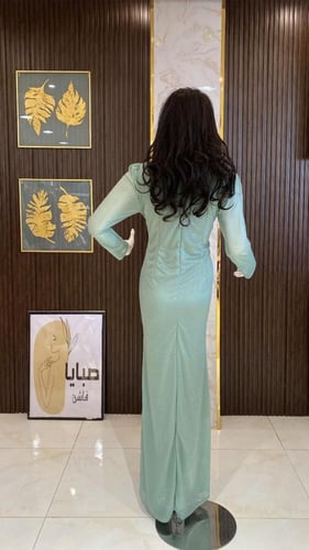 فستان استرتش لمعه