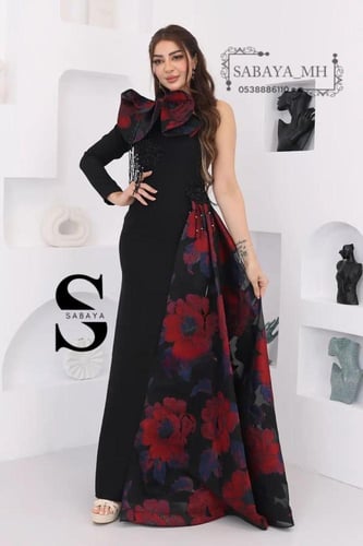 فستان سهرة كم جاكار