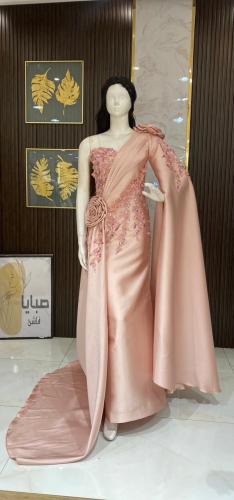 فستان مطرز سهرة