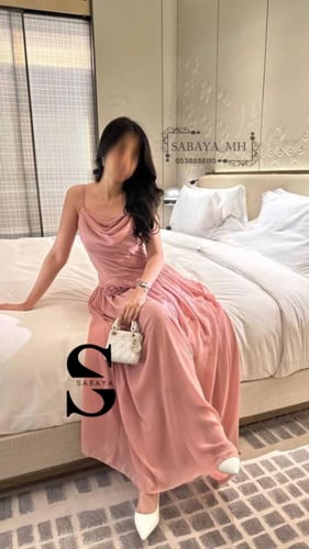 فستان علاق شيفون