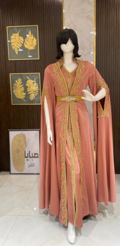 قفطان مغربي فراشة - تألقي بإطلالة أنيقة وفاخرة