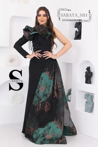 فستان سهرة كم جاكار