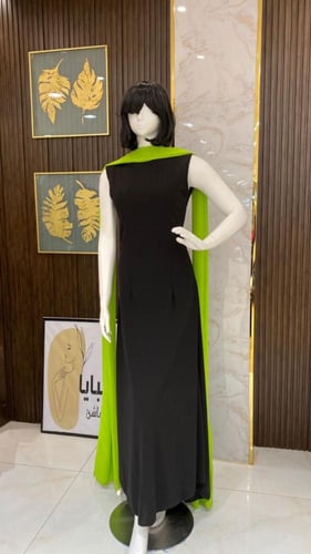 فستان سهرة شال