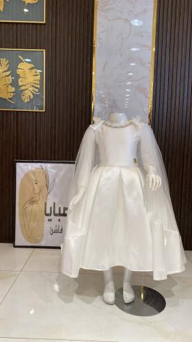 فستان سهرة بناتي - تصميم راق يليق بأميرتك الصغيرة