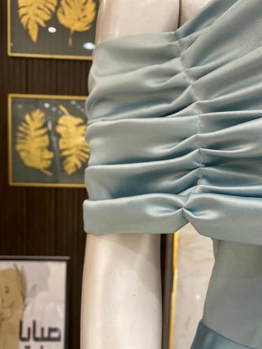 فستان سماوي مايا | نعومة وأناقة راقية