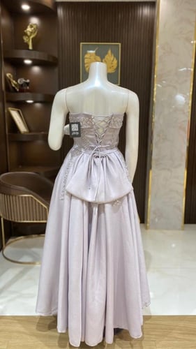 فستان سهرة فصوص صدر