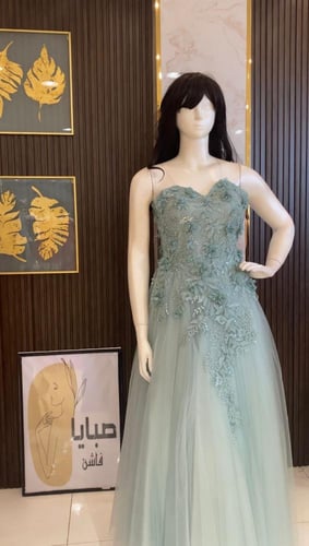 فستان سهرة تل تيفاني