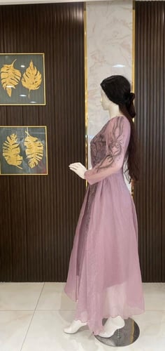 فستان مطرز جازار قصير