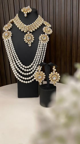 طقم اكسسوارات هندي راقي