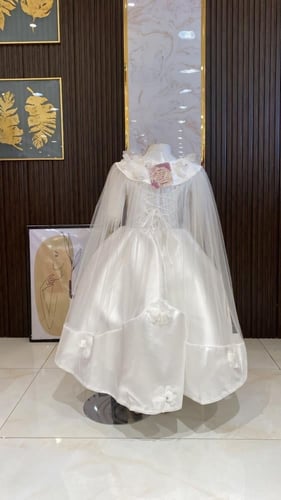 فستان سهرة بناتي - تصميم راق يليق بأميرتك الصغيرة