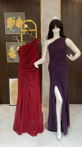 فستان شيفون داربيه