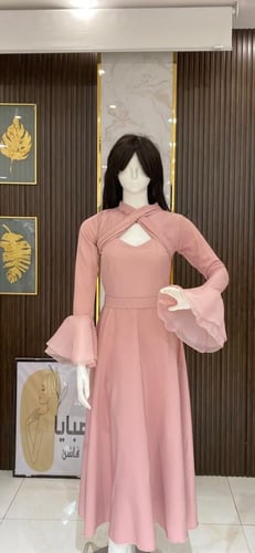 فستان بينك فلاور