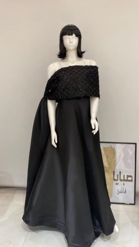 فستان سهرة ميكادو طويل