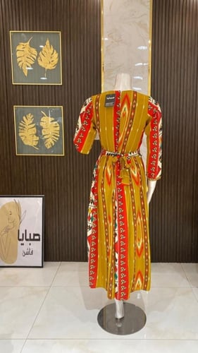 فستان تراثي إيلاف - أصالة التصميم بروح عصرية أنيقة