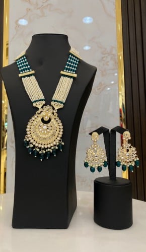 طقم إكسسوار هندي | فخامة بتصاميم تراثية راقية