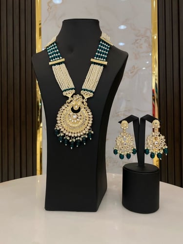 طقم إكسسوار هندي | فخامة بتصاميم تراثية راقية