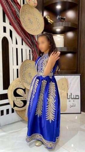 فستان غمرة نخلة بناتي