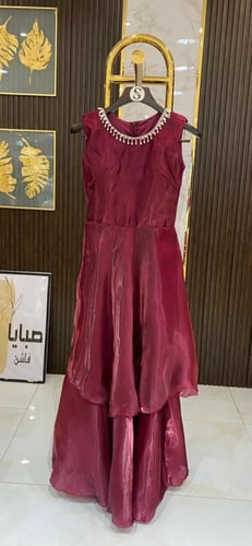 فستان سهرة طبقات