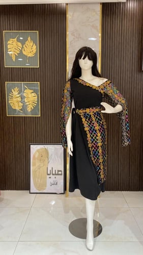 فستان غمرة هندي تنورة