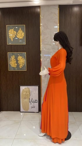 فستان شيفون من المصمم - أناقة راقية بتوقيع فاخر