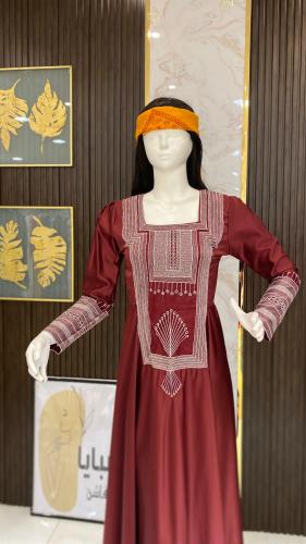 جلابيه عسيري مع شال - أصالة وتراث مع لمسة من الفخا...