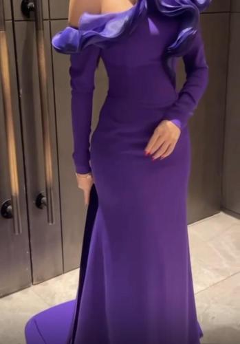 فستان هبة بتصميم أنيق وفخم