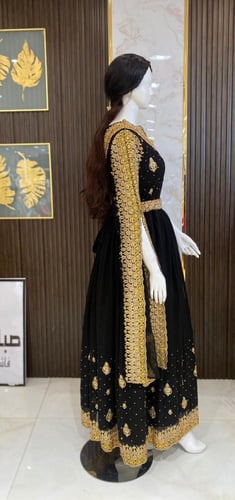 فستان مطرز غمرة راقي