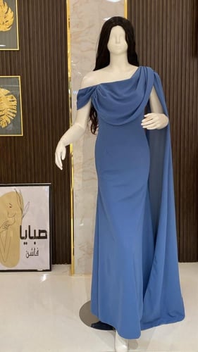 فستان جورجيتا طويل