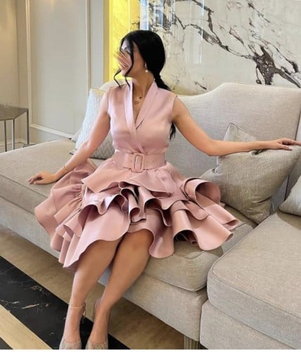 فستان برنسه ميدي ميكادو