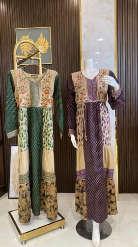 جلابية هندية تطريز راقي