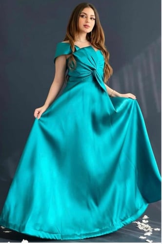 فستان راقي افيونكا طويل