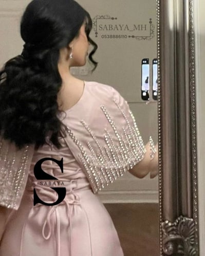 فستان سهرة كلفه لول