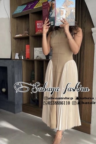 فستان كت كسرات