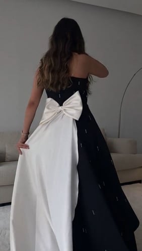 فستان سهرة سواريه تفته