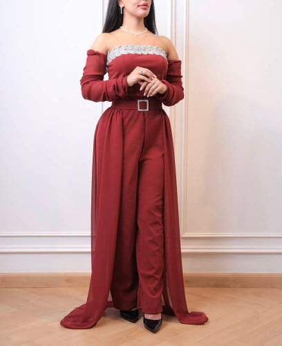 جمبسوت كريستاله عودي - إطلالة ملكية بلمسة أنيقة