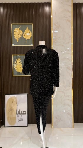 فستان جاكيت ترتر - تألقي بفخامة وأناقة عصرية