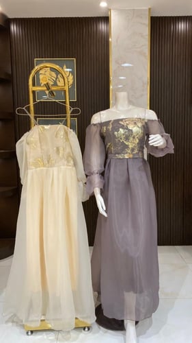 فستان ستايل اورجينزا لمعة عصرية