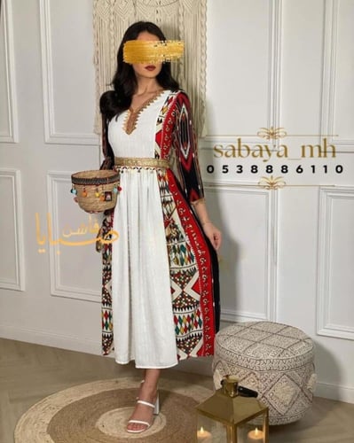 فستان تراثي إيلاف - أصالة التصميم بروح عصرية أنيقة