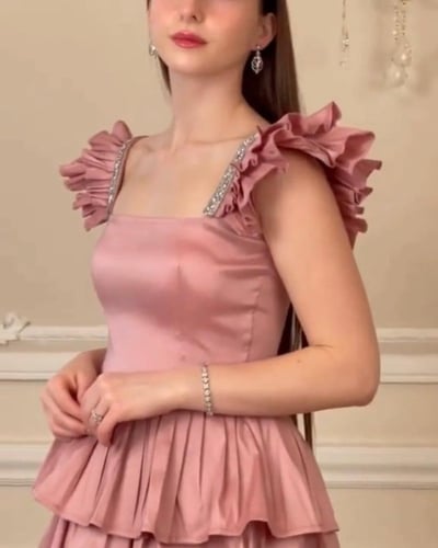 فستان سهره ميدي