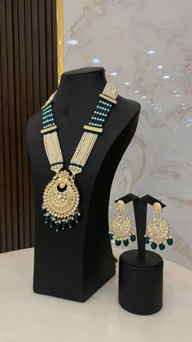 طقم إكسسوار هندي | فخامة بتصاميم تراثية راقية