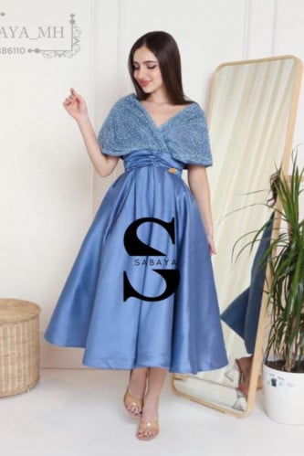 فستان تفته ترتر ميد