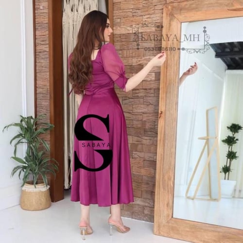 فستان ميد سهرة