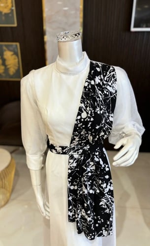 فستان شال نقش برنت